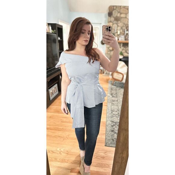 One shoulder sailor top - Picture 2 of 11